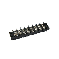 Connecteur de bornier à vis pour montage sur panneau, pas de 11,00 mm, KT2-11, 300 V, 30 A, traversant, nickelé, pour armoire de commande