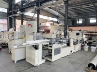 Machine de fabrication de bavoir dentaire automatique, à usage unique, pour adulte, pièces