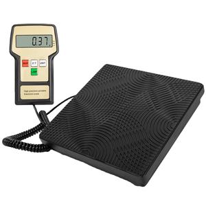 ओम समर्थित डिजिटल 50kg 100kg रेफ्रिजरेटर चार्जिंग स्केल pvc सामग्री - Product Image 2