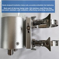 Antenne Omni d'Extérieur LC-2506A-7 à Prix d'Usine 10dBi Double Bande 2.4G 5.8G LoRa/LPWAN Connecteur N 100W Longue Portée 50km Verticale