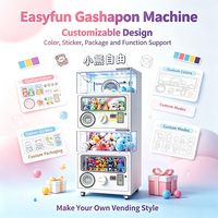 Distributeur automatique de capsules double couche commercial, personnalisable, directement de l'usine, pour un modèle économique rentable
