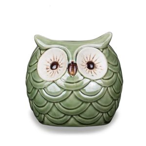 Taza Tiki de Cerámica 3D con Diseño de Búho Nocturno, para Cócteles, Vino, Smoothies y Sorbetes, 600 ml, Estilo Maorí, para Bar o Playa - Product Image 1