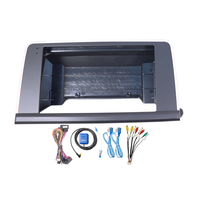 Meihua 9 pouces voiture pour lecteur DVD accessoire stéréo Radio panneau véhicule Fascia cadre Auto Dash Kits pour BMW X5 2014-2017 vente en gros