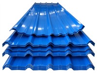Q195 Gewellte Galvalume-Stahlbleche für Dächer 0,3-0,5mm AZ30-40 Vorlackiert Mittelharte RAL-Farbe ASTM-Standard
