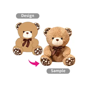 OEM ODM fábrica personalizada lindos juguetes de peluche para el bebé de peluche juguetes de peluche