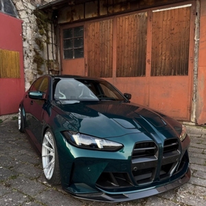 Rines SHIN Forged R2 en Plata Mate, Diseño Cóncavo Profundo, 5x120 5x112 para <span class=keywords><strong>BMW</strong></span> M2 F80 F82 F90 <span class=keywords><strong>E46</strong></span> E92 <span class=keywords><strong>M3</strong></span> M4 F30 G20 G30 G80 G82 330i - Product Image 2