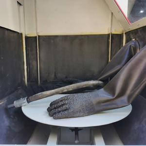 Small High Sandblasting Machine & High Cleaner Manual <b>Sandblaster</b> with Motor for Cylinder-Easy Operation - Product Image 3