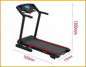 Беговая дорожка <span class=keywords><strong>HSM</strong></span> Factory 1.5 л.с., электрическая, из АБС-пластика, для фитнеса и тренировок, для пользователей весом до 120 кг, простая установка для домашнего спортзала - Product Image 4