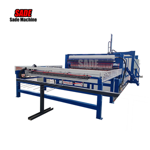 Nuova saldatrice automatica 3D <span class=keywords><strong>SADE</strong></span> SK2500 ad alta precisione con controllo PLC <span class=keywords><strong>da</strong></span> 22kW per rete metallica saldata, diametro filo 3-6mm, 500 maglie - Product Image 1