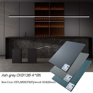 Tablero Compacto Laminado de Melamina MDF de 18 mm para Cocina Moderna, Resistente a la Humedad - Product Image 2