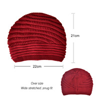 If me — bonnet tricoté pour femmes, chapeau chaud, Baggy, avec pompon en fourrure, Ski, vente en gros