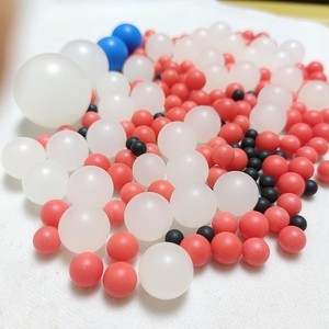 24Mm Lớn PP Float Bóng Chịu Hóa Chất Rắn Polypropylene Nhựa Bóng Cho Mỹ Phẩm Bao Bì ABS <span class=keywords><strong>HDPE</strong></span> Cho Máy - Product Image 4