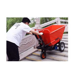 Lowest Price <b>Trolley</b> Electric Dump Bucket Three - Wheel Electric <b>Trolley</b> Manual Engineering Dump Hand Cart - Product Image 5