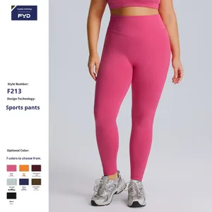 Pantalones de Yoga de Cintura Alta Elástica para Mujer, Talla Grande, Levanta Glúteos, Sensación de Nube, Secado Rápido, Largos hasta el Tobillo - Product Image 3