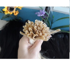 Luxsea in Stock Real I Tip Hair Virgin Remy Wholesale <b>Russian</b> Human I Tip Hair Extensions - Product Image 6