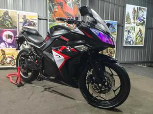 Moto <span class=keywords><strong>électrique</strong></span> d'<span class=keywords><strong>occasion</strong></span> 72V 32A 4000W Kawasaki Little Ninja V6 Moto tout-terrain Moto de <span class=keywords><strong>course</strong></span> Moto de rue - Product Image 6