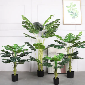 Cây Xanh Nhân Tạo Cây Cọ Ô Liu Giả Cây Rừng Cây Chuối Cây Cảnh Giả Cây Nhựa Trang Trí Trong Nhà - Product Image 5