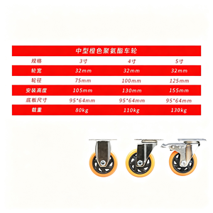 Sofa Bed Cabinet <b>Table</b> Dresser Full House 40 50 75 100mm Size Guide Furniture Casters For Sofa Bed Top Pick Heavy Duty Caster - Product Image 4