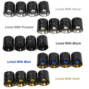 Tubo de escape de coche SYPES para <span class=keywords><strong>BMW</strong></span> <span class=keywords><strong>140i</strong></span> 216i 218i 220i 223i F20 F21 F22 M Punta de silenciador de punta de escape de fibra de carbono inoxidable de rendimiento - Product Image 2