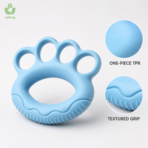 TPR Finger Grip Strengthener with Individual Finger Loops, 10-60 lb Color Levels, OEM ODM Hand Exercise Supplier - Product Image 4