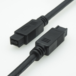 สายเคเบิล Ieee 9 พิน ตัวเมีย-ตัวเมีย <span class=keywords><strong>FireWire</strong></span> 1394b <span class=keywords><strong>800</strong></span> พร้อมปลอกหุ้ม PVC ขั้วต่อสเตอริโอ ป้องกันสัญญาณรบกวนแบบผสม สำหรับเครื่องเล่นดีวีดี - Product Image 5