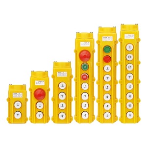 Cob 61 Waterproof Push <b>Button</b> Switch Ip65 Plastic Crane Control Handle For Electric Hoist Operation - Product Image 3