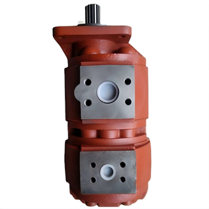 Bomba de Doble Engranaje Huamao 1010000247. Bomba de Engranajes Hidráulicos CBZ2063/50. Proveedor de Piezas de Bomba Hidráulica para Grúas - Product Image 1