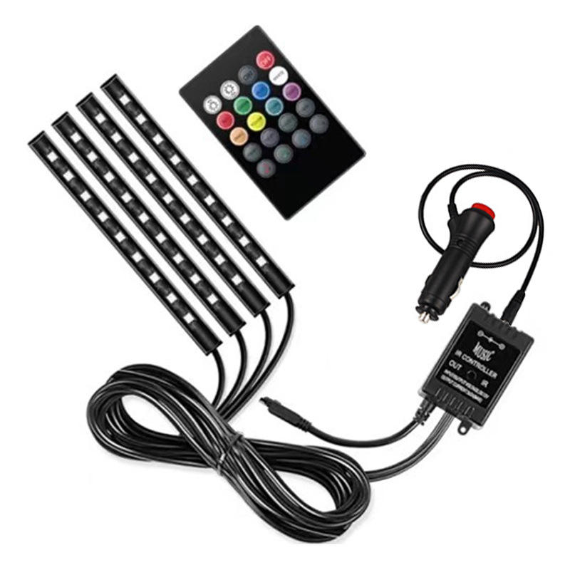 RGB + Télécommande + DC + 36 LEDs