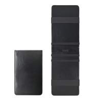 Porte-cartes de score et de distance de golf en gros avec boucle pour crayon et support vertical pour carnet
