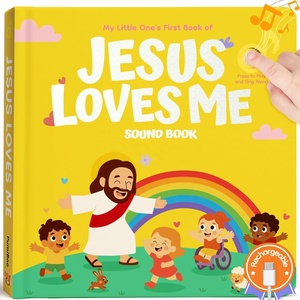 Livre interactif préscolaire avec <span class=keywords><strong>des</strong></span> chants et <span class=keywords><strong>des</strong></span> comptines pour l'apprentissage <span class=keywords><strong>des</strong></span> enfants - Boutons sonores en carton et en plastique - Product Image 3