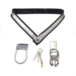 Мужской пояс целомудрия из нержавеющей стали - Product Image 6