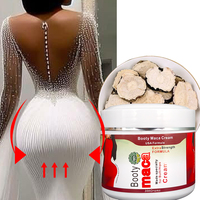Crème d'Agrandissement des Fesses au Maca Noir Meilleur Prix pour Grosses Fesses, Rehaussement Mammaire et des Cuisses, Lifting des Hanches BBL à Base de Plantes