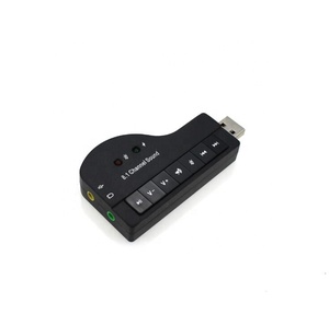 Tarjeta de Sonido Externa de Alta Calidad HIFI Magic Voice 8.1CH USB2.0 para Computadora Portátil, <span class=keywords><strong>Piano</strong></span>, Compatible con Sonido 3D - Product Image 2