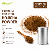 Yibenef Vente en gros Poudre de Hojicha 100% Pure, Thé Vert Torréfié Qualité Barista, Faible Teneur en Caféine, Matcha Brun, Personnalisation ODM, Polvo De Hojicha