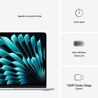 Ordinateur portable Apple AI / MacBook Air 13 pouces 2025 SSD M4 (10+8 cœurs)