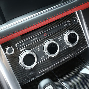 1 Pieza de Cubierta Decorativa para Perilla de Volumen de Coche, en Fibra de Carbono Real, para Land Rover Range Rover Sport 2014 2015 2016 2017, Accesorios para Coche - Product Image 5