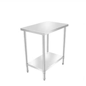 Restaurant <strong>Kitchen</strong> Customized Stainless Steel Cutting <strong>Table</strong> <strong>Prep</strong> <strong>Table</strong> American Commercial Work <strong>Table</strong> With Wooden Chopping Board - Product Image 6