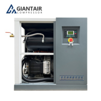 Compresseur d'air à spirale sans huile GiantAir 7,5 kW 30 bars 10 CV 20 CV 4500 PSI 500 L Nouveau moteur 11 kW 12 bars 15 bars 16 bars