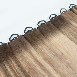 Extensions de cheveux humains V U K Tip, vierges russes, cuticules alignées, non traitées, longues et lisses - Product Image 2
