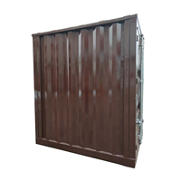 Démontable détachable pliable pliable en métal portable 10ft mini conteneur maritime de stockage