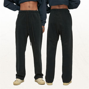 กางเกงจ็อกเกอร์ผ้าฟลีซสำหรับผู้ชายกางเกงเอวยางยืดผ้าโพลีเอสเตอร์สำหรับฤดูหนาว - Product Image 1