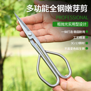 Tijeras de podar Pinheng de acero inoxidable de 5-10 mm con diseño de mariposa para recortar ramas - Product Image 1