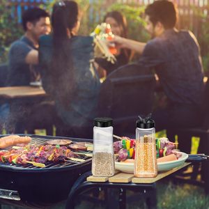 32 Oz Tái Sử Dụng Lớn Nhựa Gia Vị Lọ Với Shaker Có Nắp Đậy Rỗng Bột Lưu Trữ Container Xi Lanh Hình Dạng Chai Container - Product Image 6