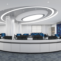 JCCX-J Consoles de contrôle modernes de haute qualité, tailles personnalisées, pour postes d'opérateurs de sécurité et centres d'opérations d'urgence – Meilleures ventes