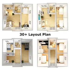 Aula Portátil Modular Prefabricada para Escuela Contenedorizada de 20 pies y 40 pies - Product Image 3