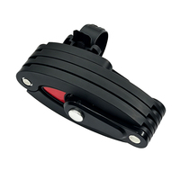 Antivol de chaîne de vélo portable de qualité professionnelle avec conception anti-effraction et code à 4 chiffres programmable par l'utilisateur