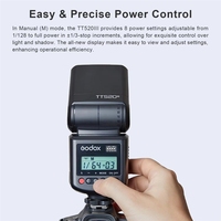 Flash Speedlight TT520III Profesional Inalámbrico Universal de 433MHz para Cámara