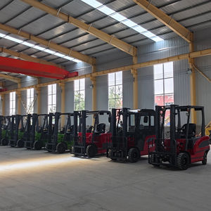 Venta al por mayor del fabricante de carretillas elevadoras eléctricas tipo ASIENTO DE 1-5 toneladas con elevación hidráulica manual elevadores eléctricos pequeños - Product Image 1