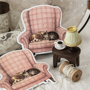 Bloc de Notas Adhesivas de 30 Hojas, Serie Rococo Sweet Dreams, Diario de Cuentos de Hadas Vintage, Fondo Decorativo DIY - Product Image 4