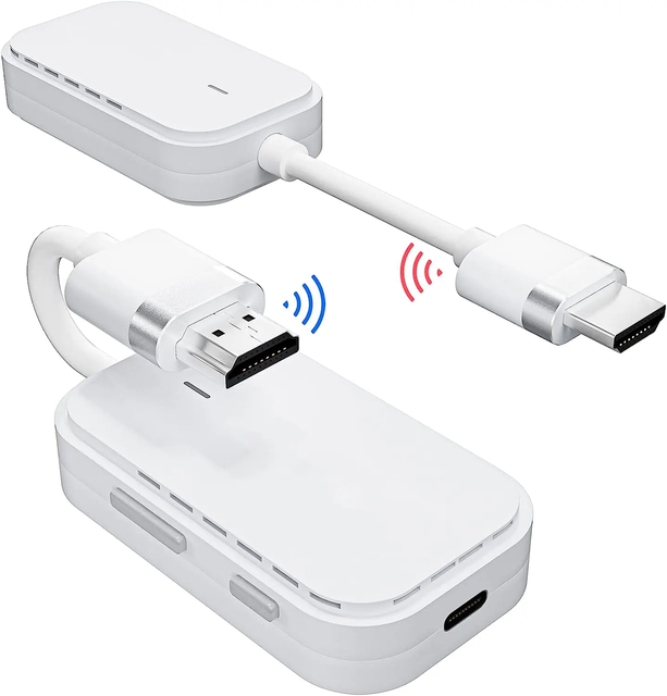 Wholesale TV-link High Definition HDM1.4 Wireless for Extender 2.4G 60M Transmitter Receiver 4K 30Hz Screen Mirroring White